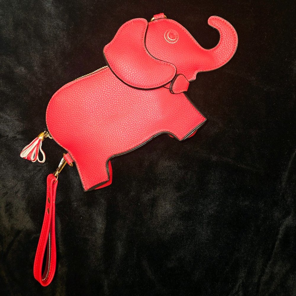 Elephant Wristlet Purse